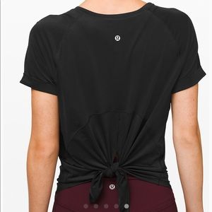 Lululemon open up back tee